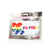 Pride Hearts Pasties - Self-Adhesive Rainbow Pasties Pasties